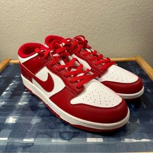 Men’s Nike Dunk Low - University Red